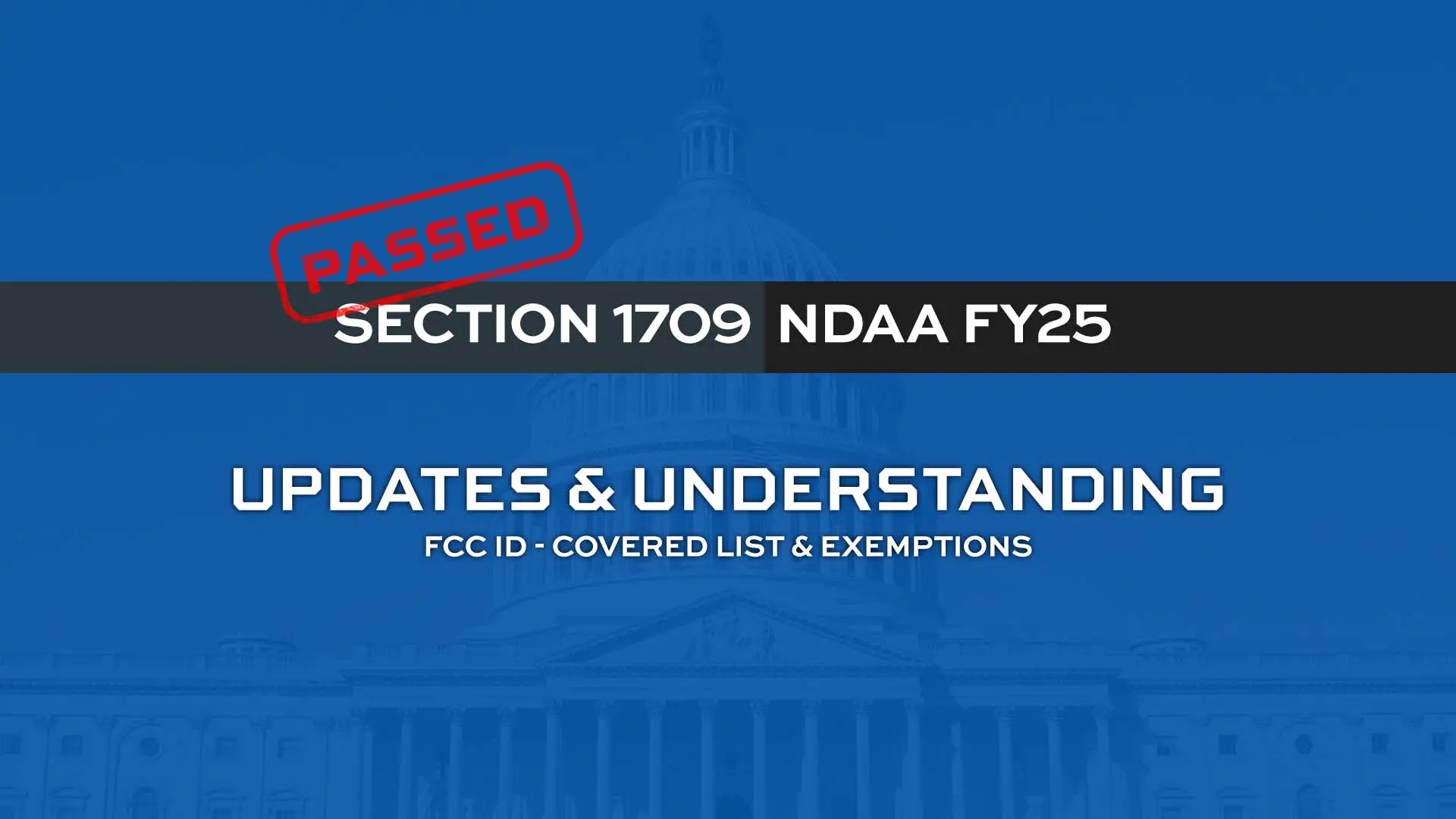 The "Covered List" and the Onshoring Mandate
