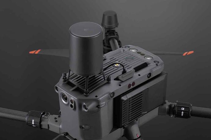 CSM radar shown mounted on DJI M350 RTK drone