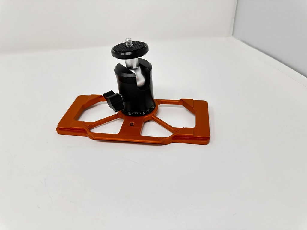 MavMount 4.0 Plate w/Ball Mount & Screw (Orange)